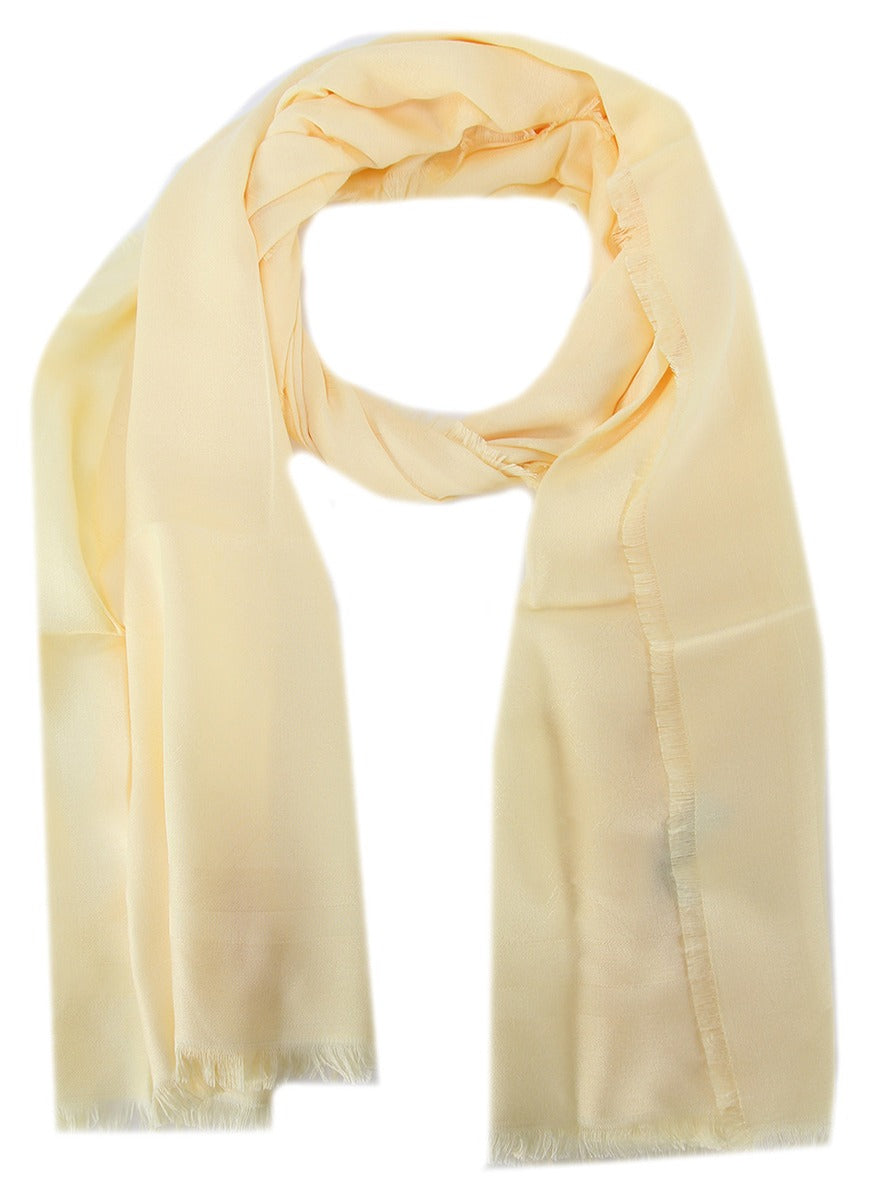 ELISABETTA FRANCHI Sciarpa Pashmina grande con rombi jacquard SC03F51E2 Lemonade