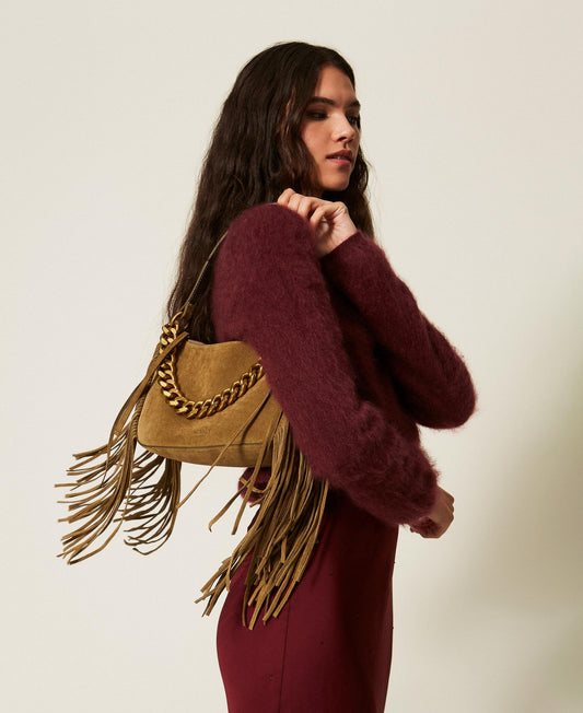 TWINSET Borsa Donna Tracolla 262TB7205 Bubinga Wood
