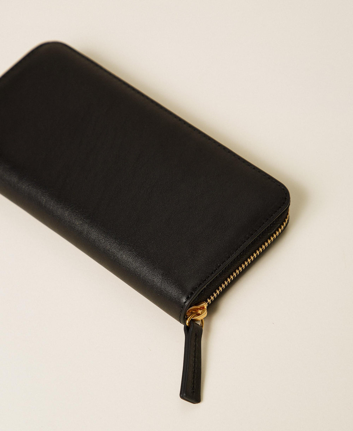 TWINSET Portafogli Zip Around 262TH7030 Nero