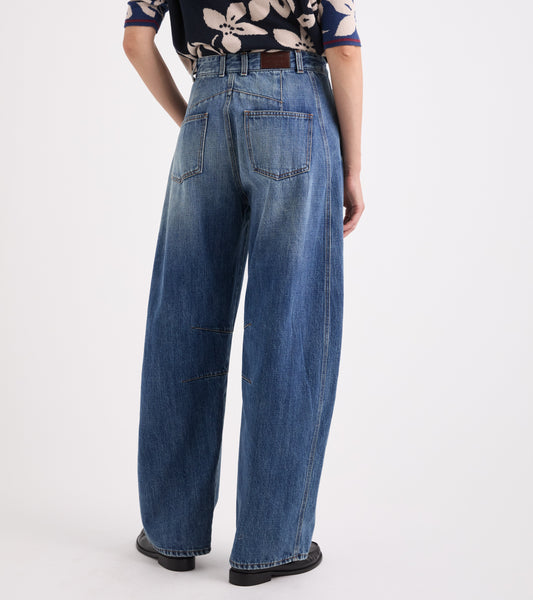 ALESSIA SANTI Jeans Pantaloni wide leg 621SD26014 Unico