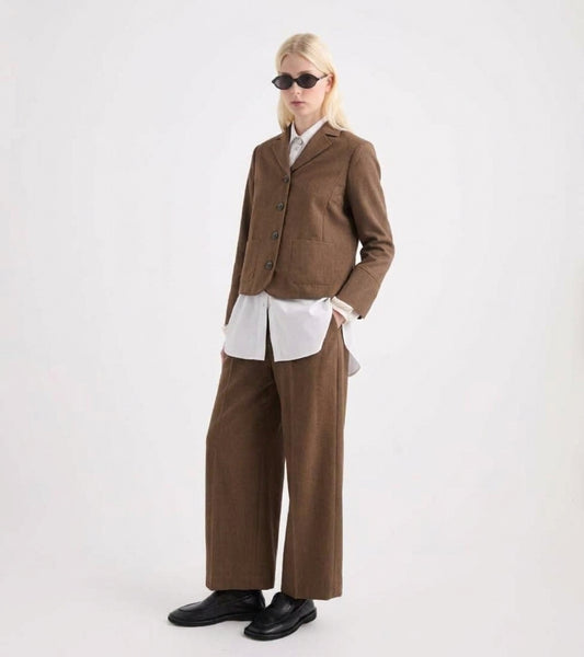 ALESSIA SANTI Giacca Stretch 621SD35001 Cognac