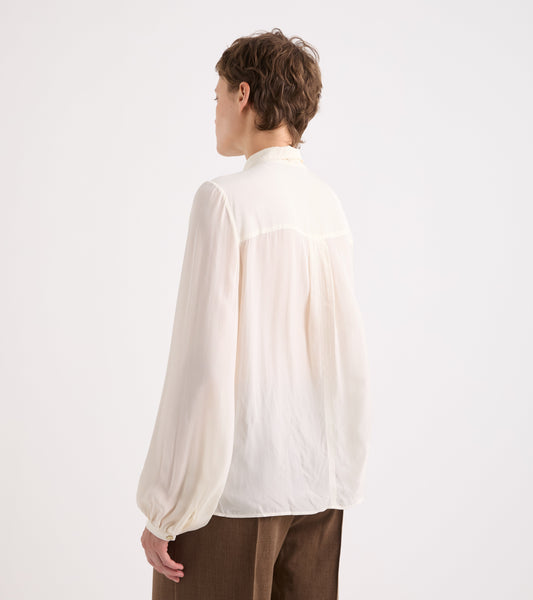 ALESSIA SANTI Camicia in viscosa con maniche lunghe 621SD45012 Papiro