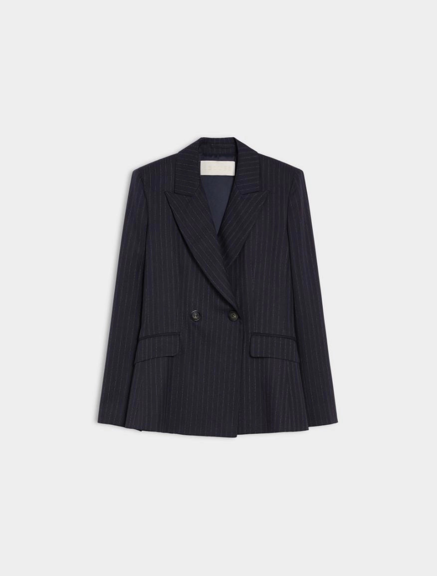 I BLUES IBLIDONEO Pinstripe Blue Jacket