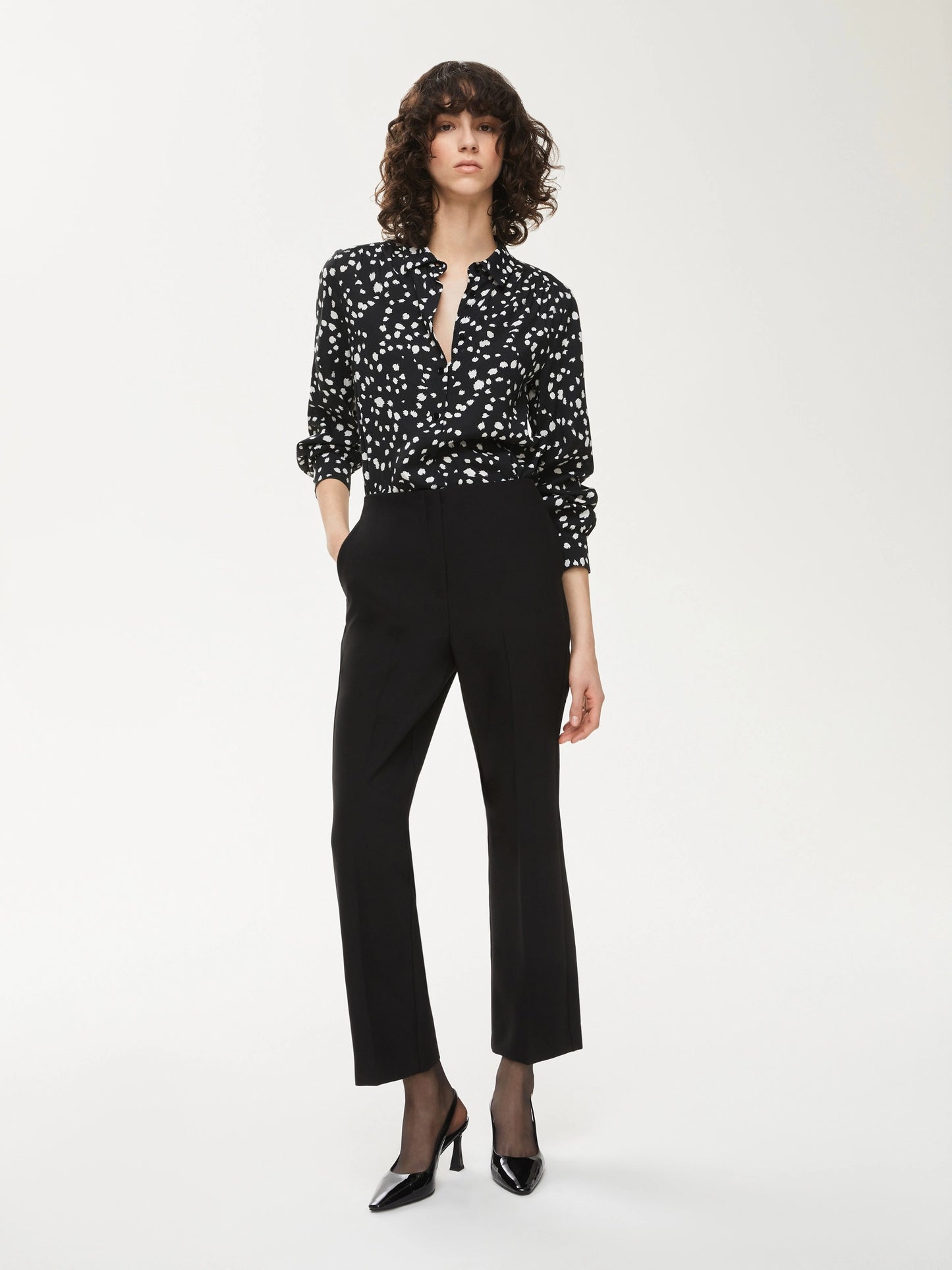 I BLUES Pantaloni Donna IGUANA Nero