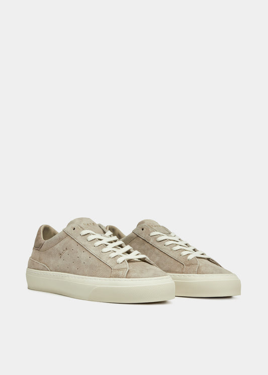 D.A.T.E. Sneakers Uomo SONICA SUEDE Taupe