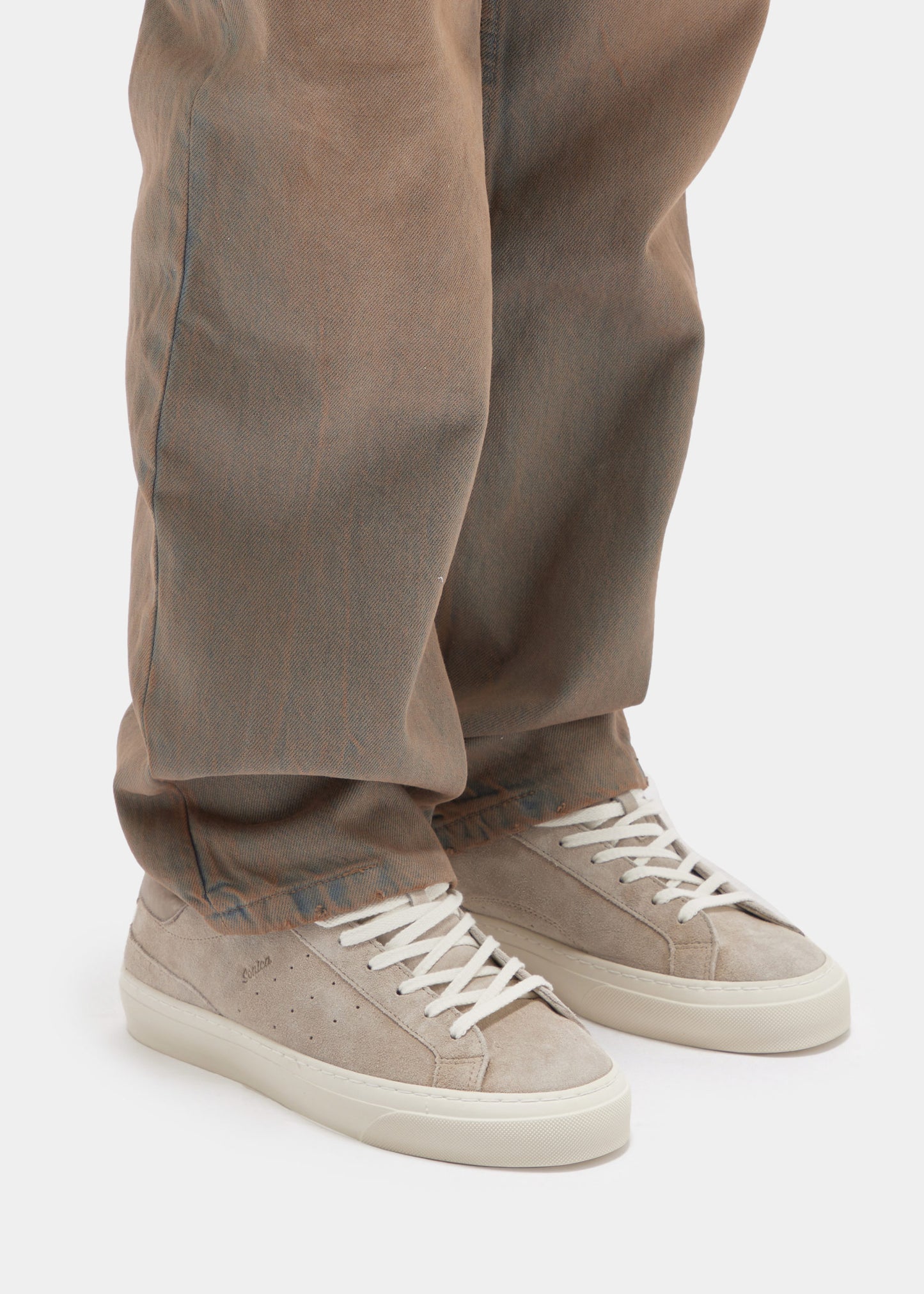 D.A.T.E. Sneakers Uomo SONICA SUEDE Taupe