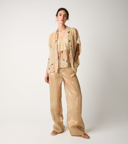 ALESSIA SANTI Kimono 611SD35034 Pesca