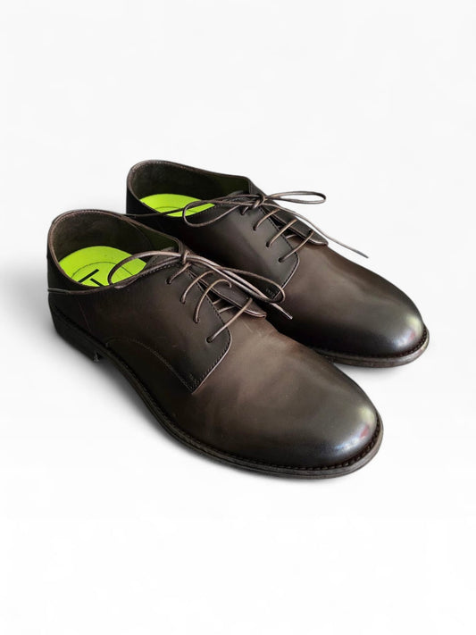 ALEXANDER HOTTO Scarpe Derby Pelle ARGENTINA 69007 Cioccolato