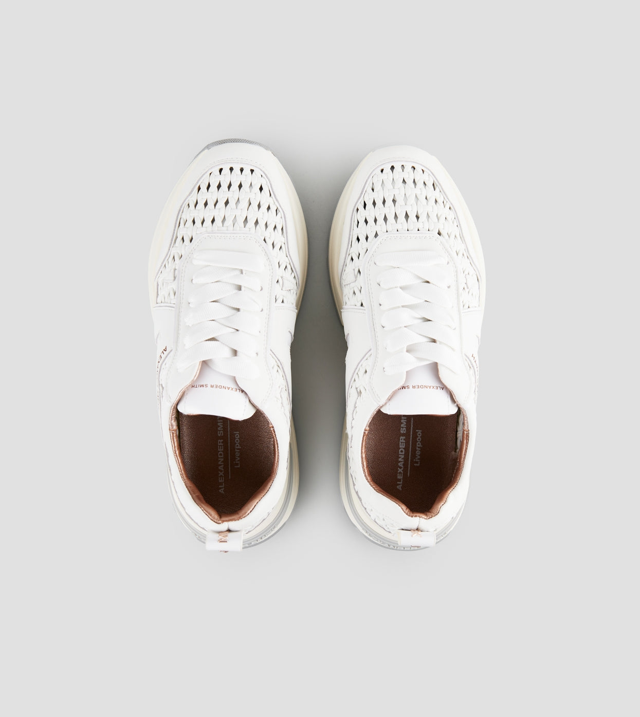 ALEXANDER SMITH Sneakers LIVERPOOL Donna ASBDLPW2211TWT Total White