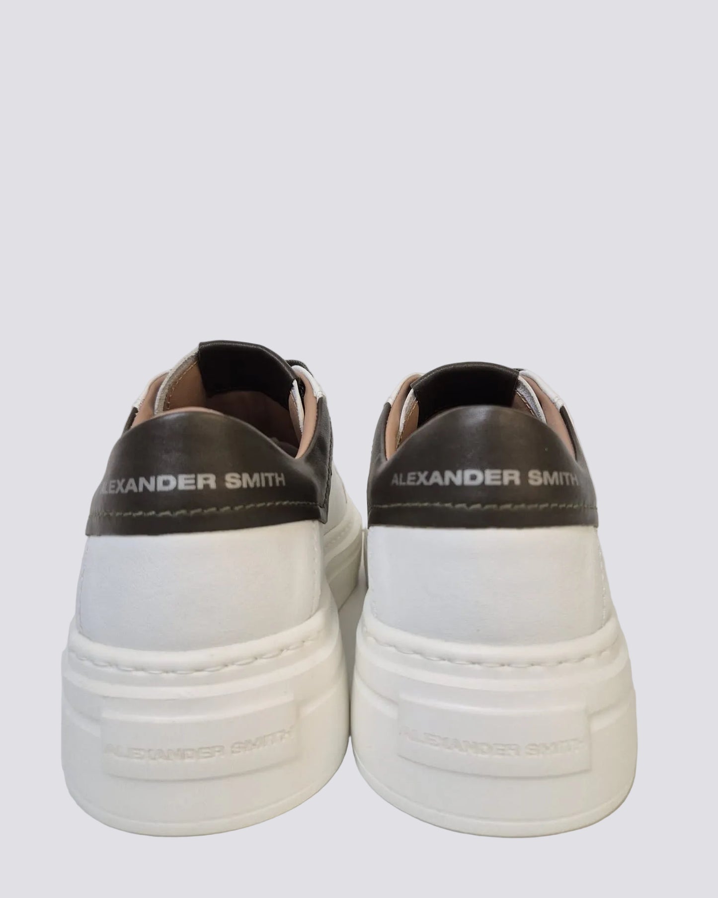 ALEXANDER SMITH Sneakers Uomo Regent Bianche Military ASBDRTM3296WMT