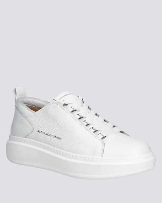 ALEXANDER SMITH Sneakers Uomo Wembley Deconstructed Bianche ASBDWEM2365TWT