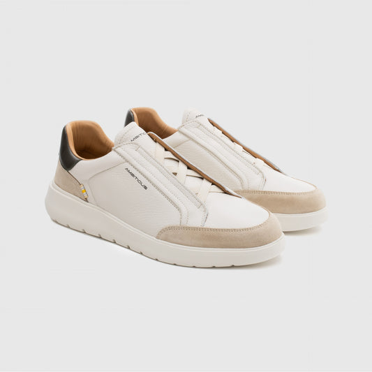 Sneaker Slip-On AMBITIOUS Hover Uomo Beige - Suola EVA