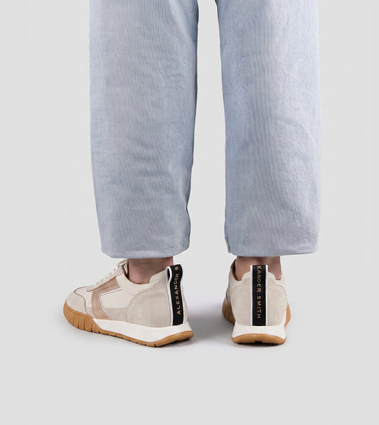 ALEXANDER SMITH Sneakers Donna ABBEY ASBEAYW8249FBZ Off White Bronze