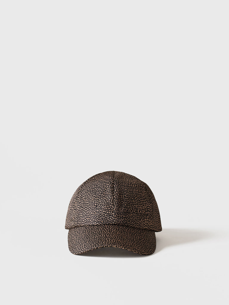 BORBONESE Cappello Baseball 6DP094 X95 X11 Op Naturale Nero