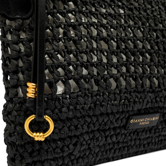 Gianni Chiarini Borsa NEFELI BS 11950 COMM STR CRCH Nero