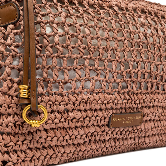 Gianni Chiarini Borsa NEFELI BS 11950 COMM STR CRCH Blush