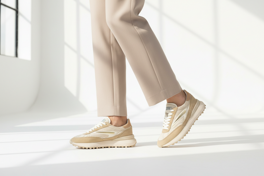 D.A.T.E. Sneakers Donna ATHLETA NYLON Ivory