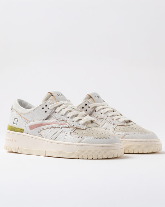 D.A.T.E. Sneakers Donna TORNEO NATURAL White Pink