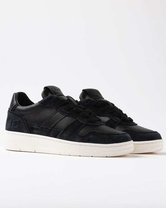 D.A.T.E. Sneakers Uomo COURT 2.0 BASIC BLACK