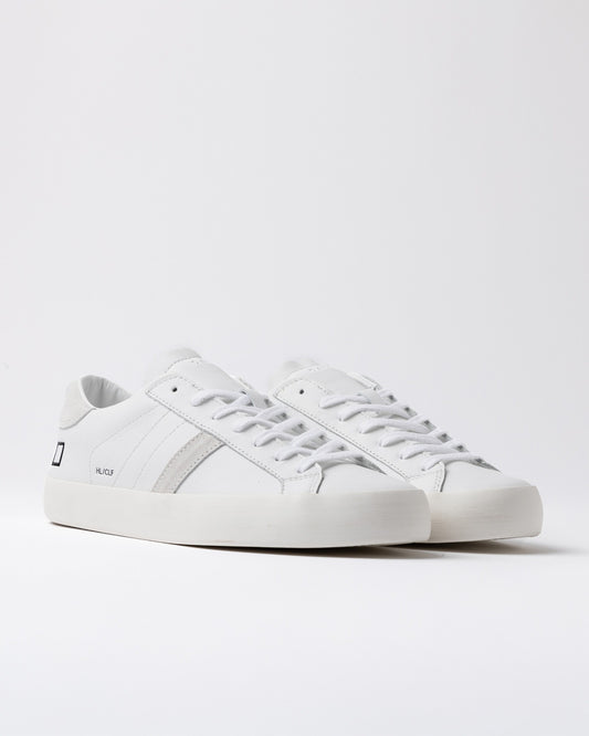 D.A.T.E. Sneakers Uomo HILL LOW CALF White