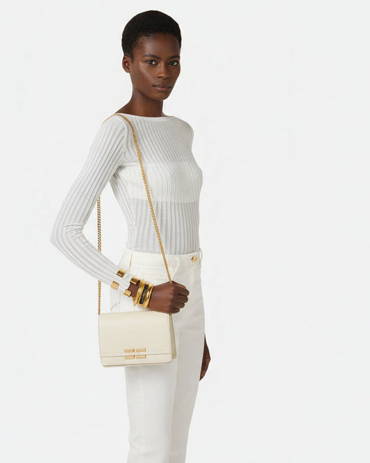 ELISABETTA FRANCHI Borsa a tracolla BS39A61E2 Burro