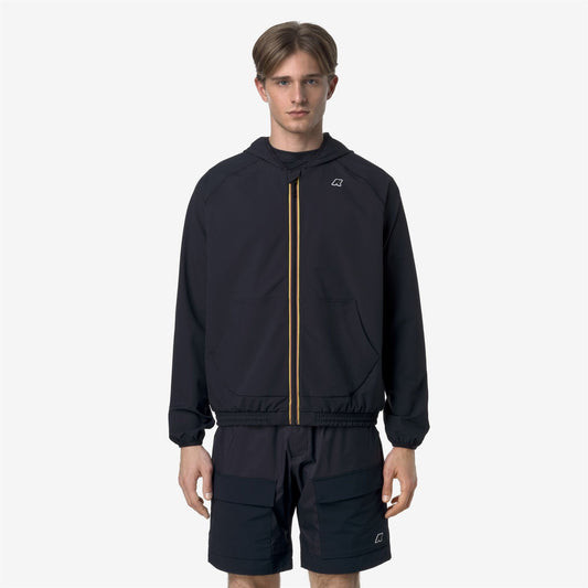 K-WAY Felpa Uomo SIA K8138RW Blue Depht K89