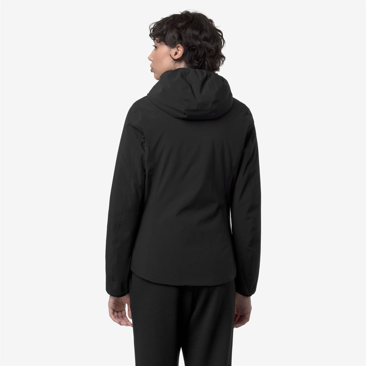 K-WAY Women's Jacket LILY ST WARM DOUBLE K6128TW Black Pure Beige Cashmere BC9