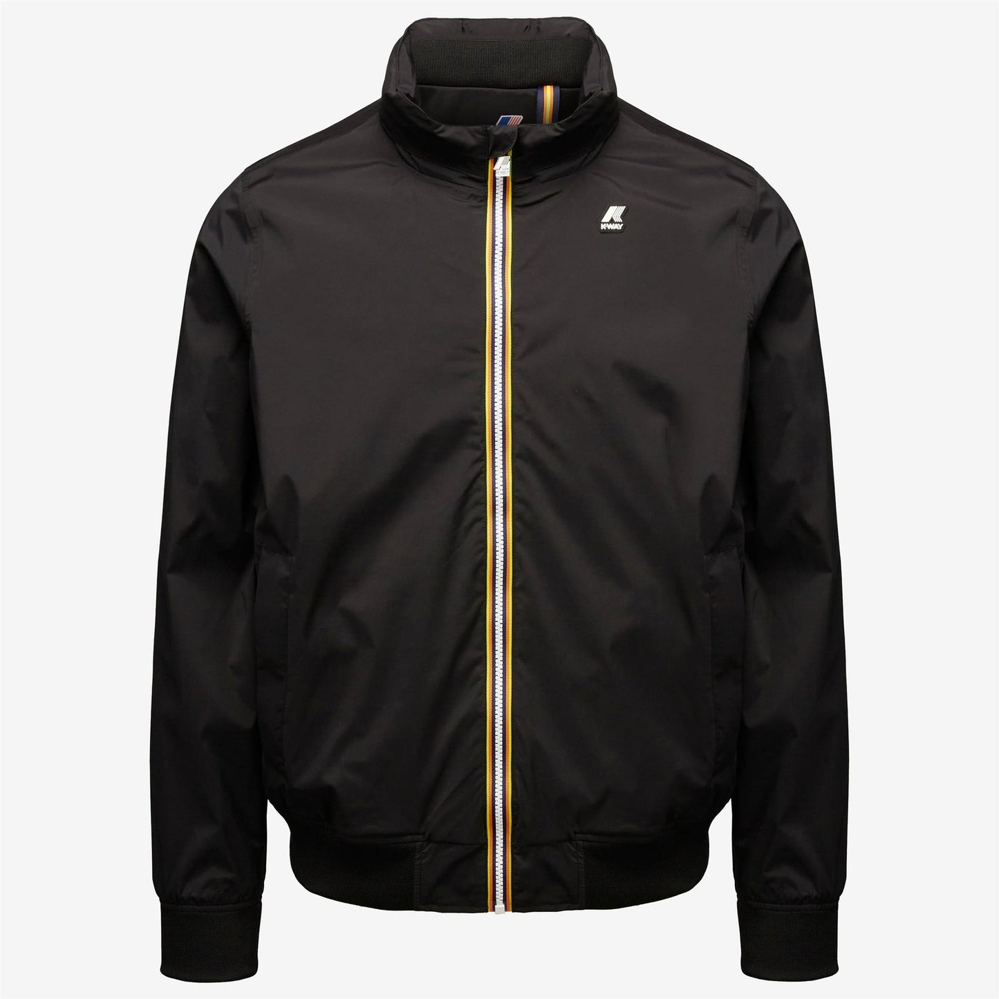 K-WAY Giubbino Uomo AMAURY STRETCH NYLON JERSEY K2121PW Black Pure USY