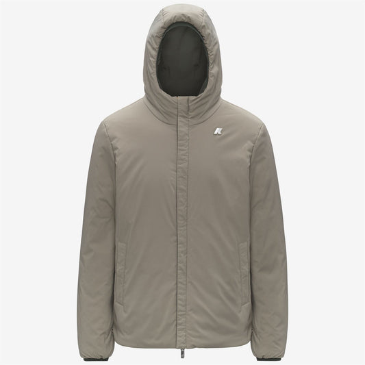 K-WAY Giubbino Uomo JACK ST WARM DOUBLE K6128VW Green Blackish Green Oak B2P