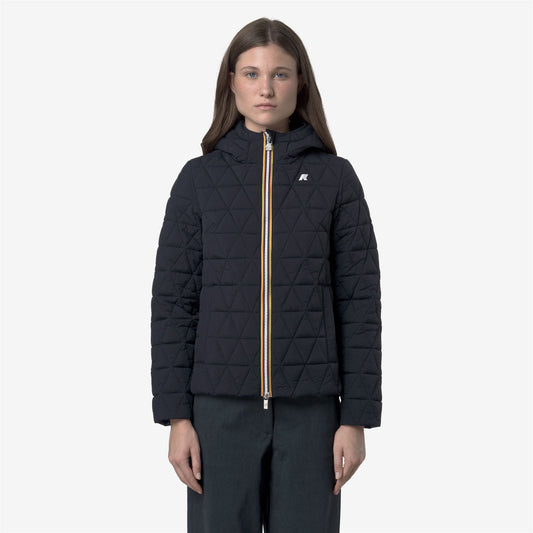 K-WAY Giubbino Donna LIL DIAMOND QUILTED WARM K2136EW Blue Depth K89