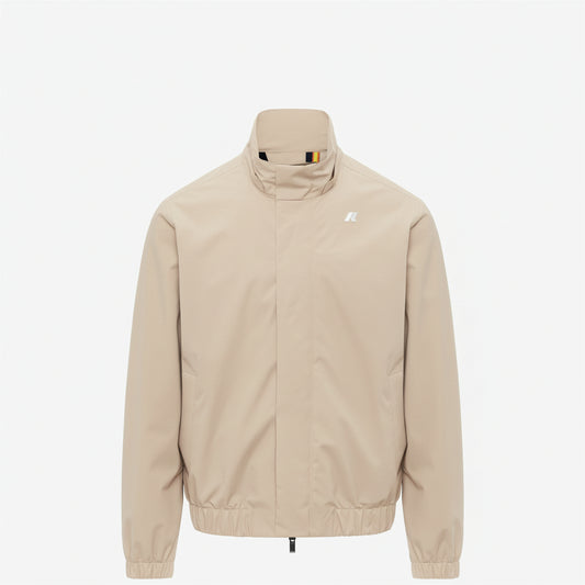 K-WAY Giubbino Uomo AURENE STRETCH 2L K71519W Beige LT 634