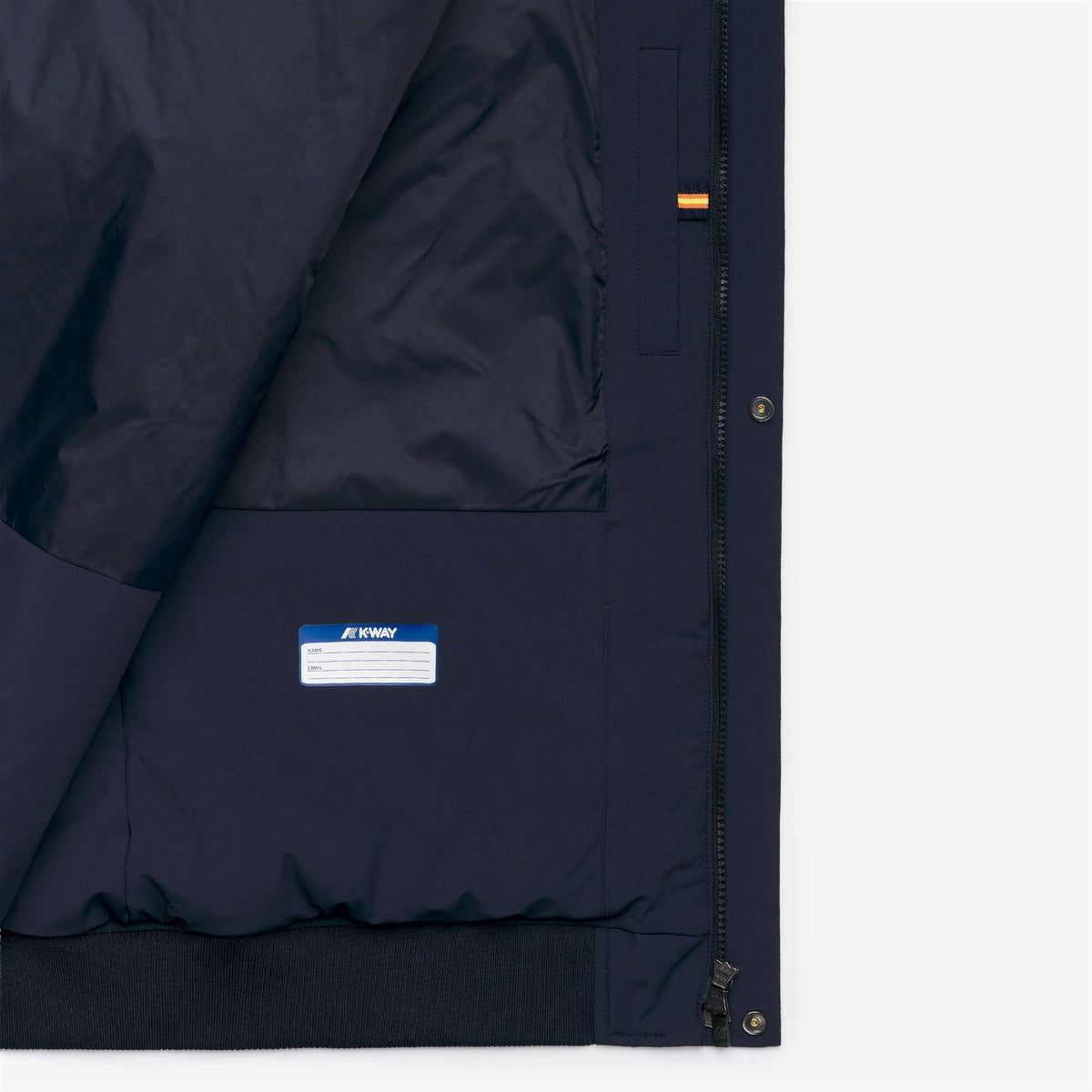 K-WAY Giubbino Uomo HERVE ST WARM K6127XW Blue Depht K89