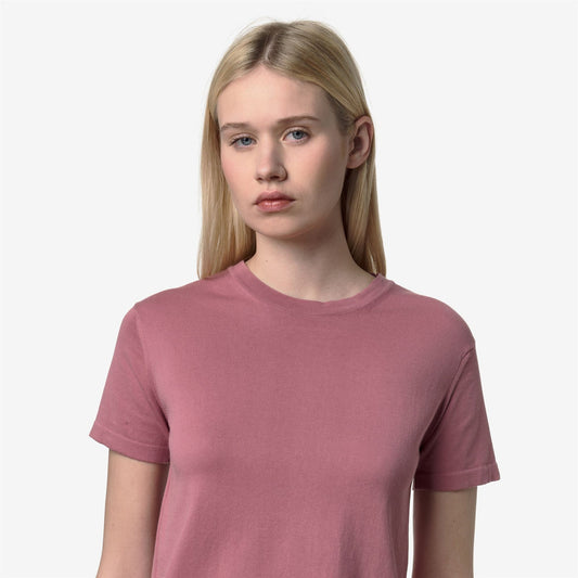 K-WAY Maglia m/c Donna LASCAUX K11712W Violet Pinkish WH7
