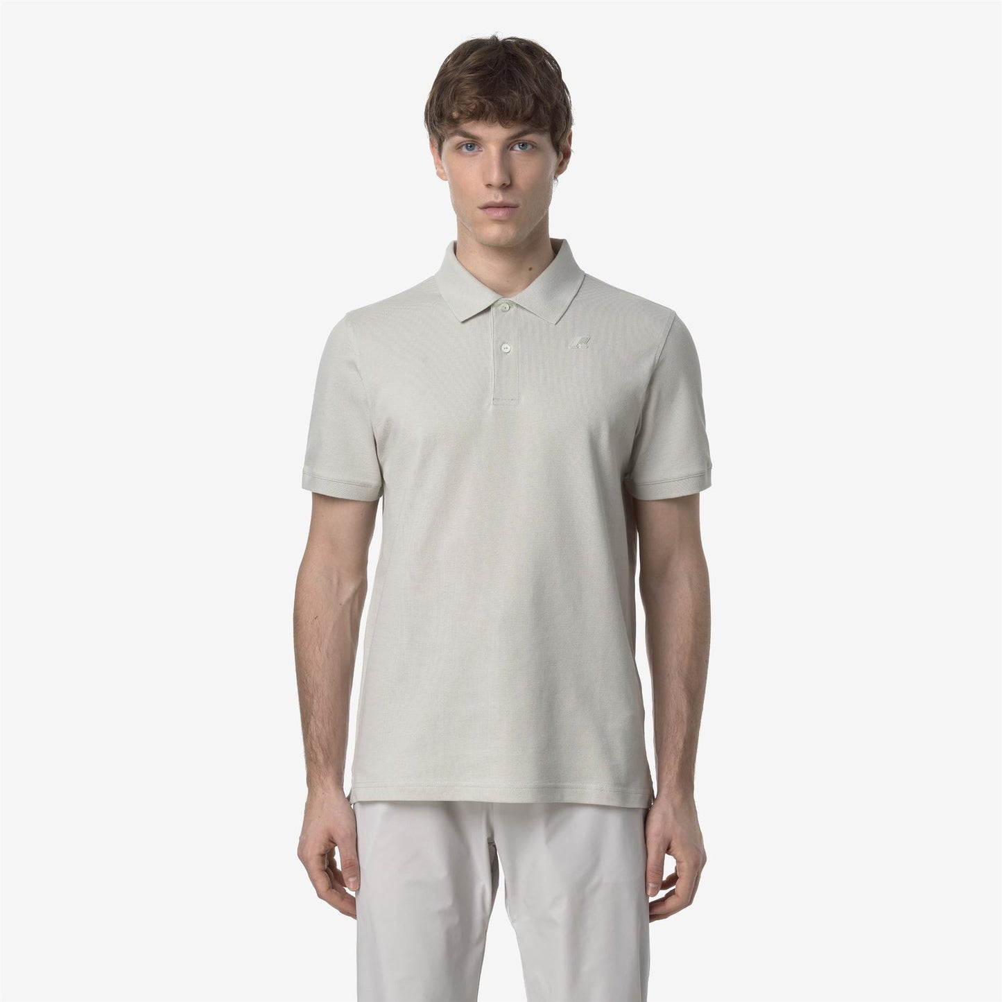 K-WAY Polo Uomo AMEDEE PIQUE SLIM K5127BW Beige Lt 634