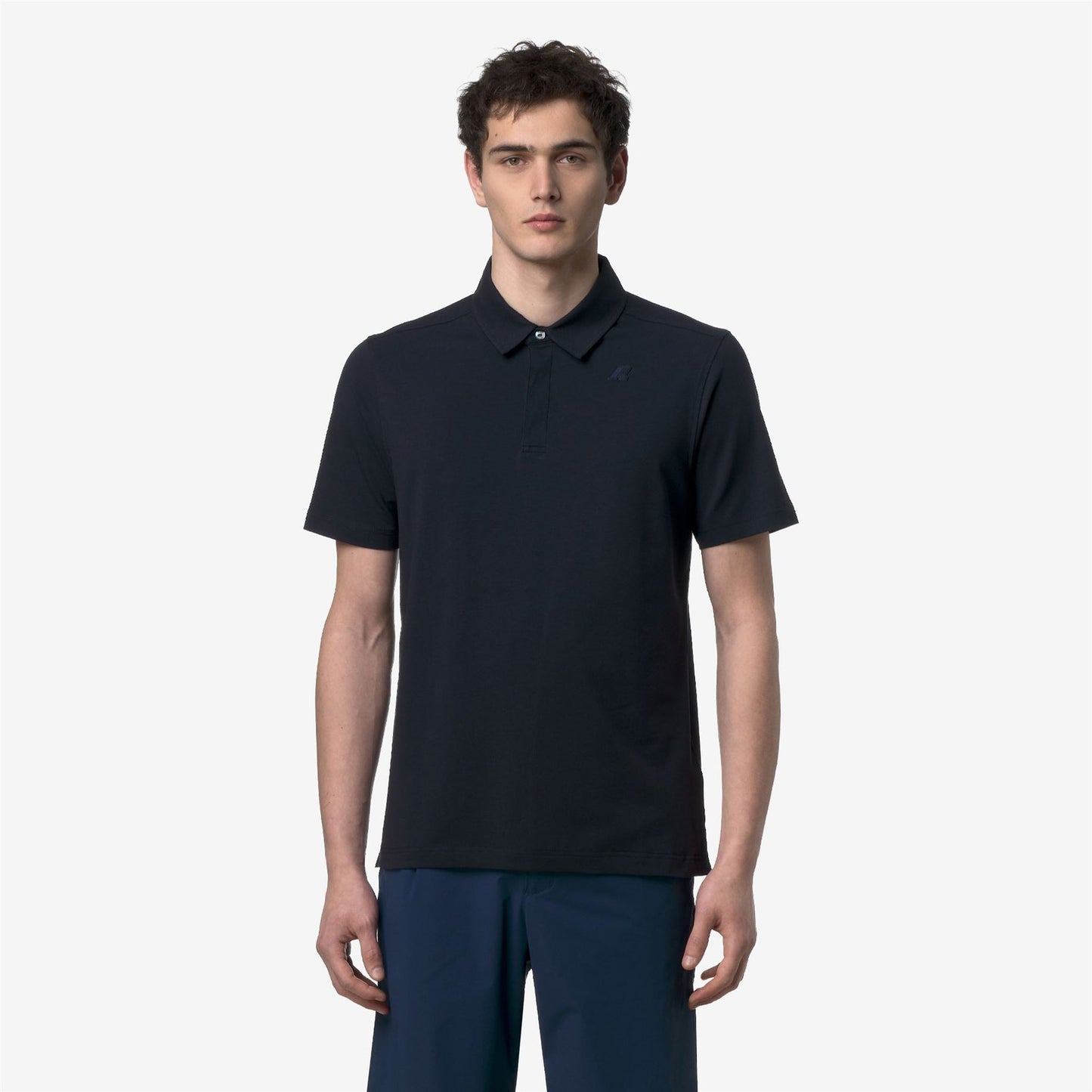 K-WAY Polo Uomo VIGGO LT STRETCH JERSEY SLIM K5134FW Blue Depth K89