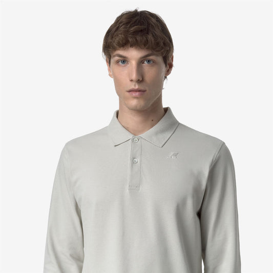 K-WAY Polo m/l Uomo MONJU PIQUE SLIM K1125GW Beige LT 634