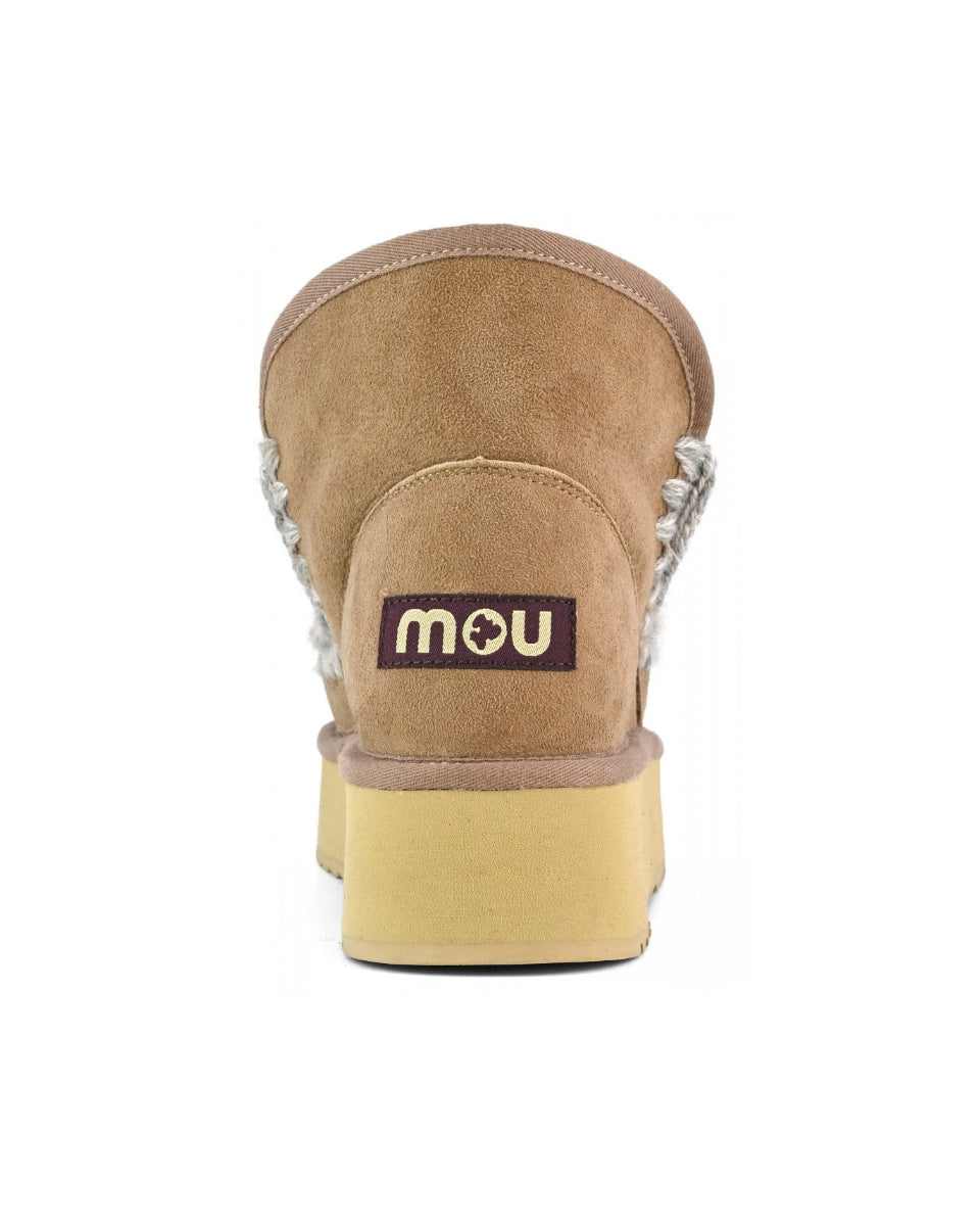 MOU Mini Eskimo Platform Boot Dark Stone