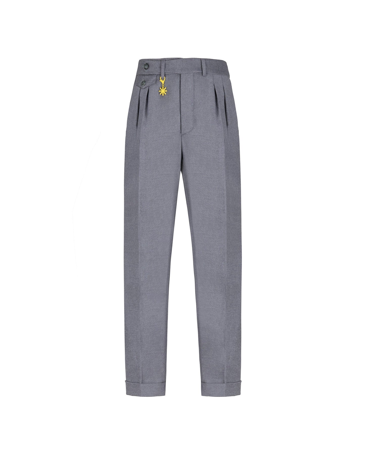MANUEL RITZ Pantaloni 3932P1668 250501 Grigio Chiaro 97
