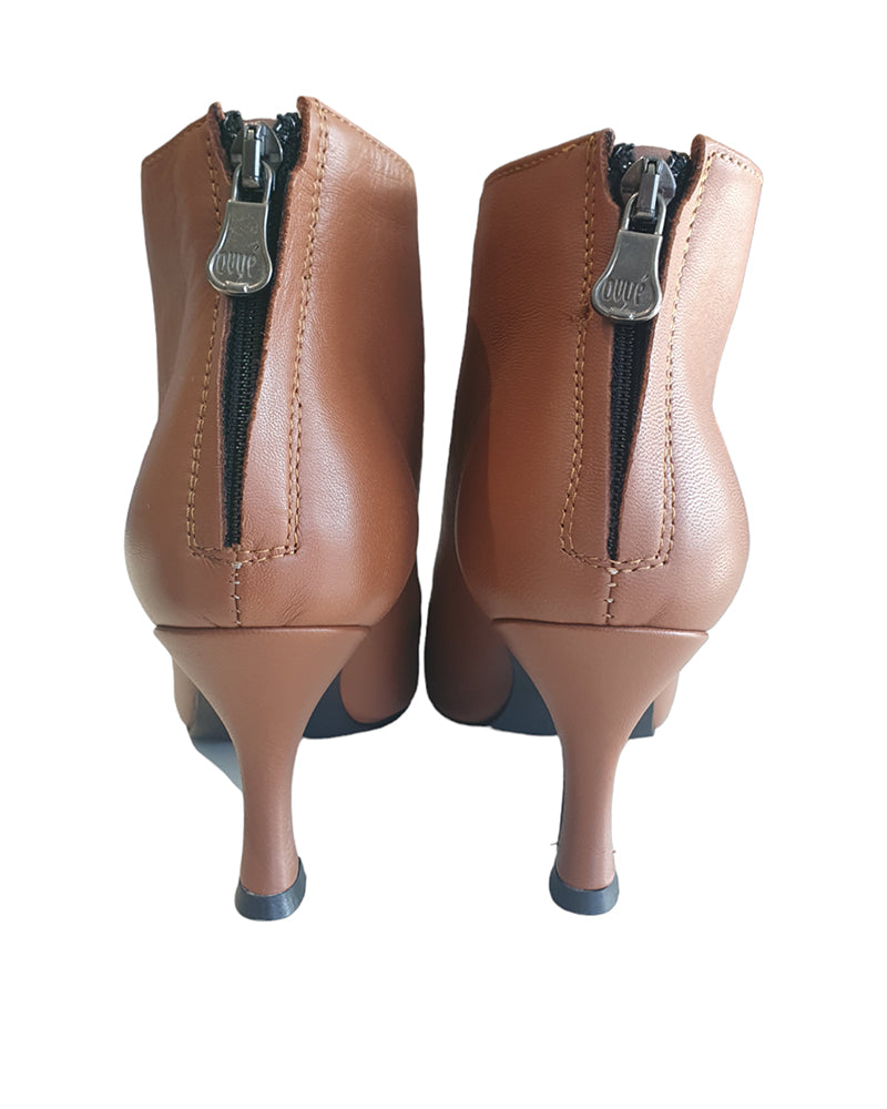 OVYE' Tronchetto in pelle AT480NAP Cuoio