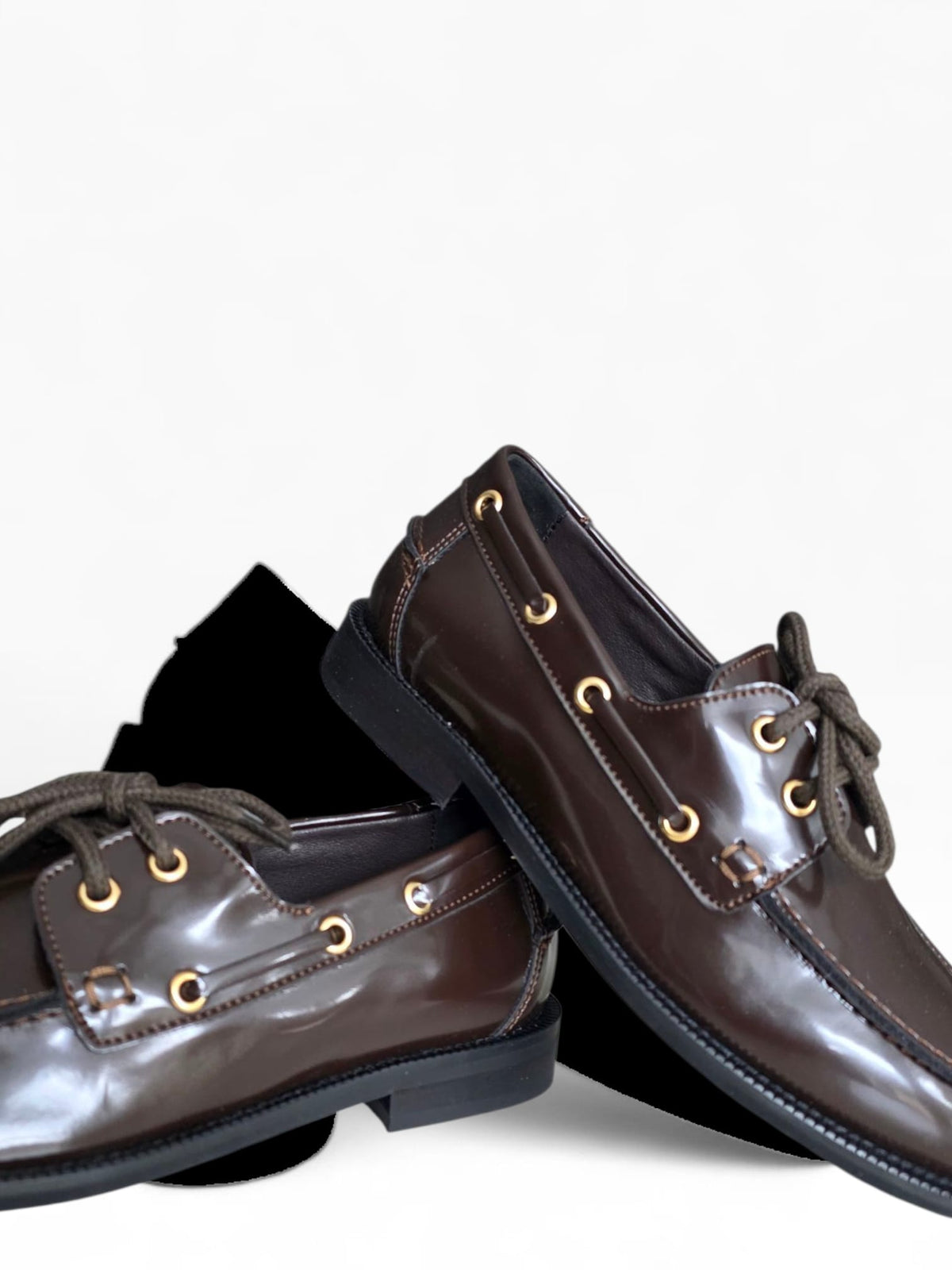 OVYE' Mocassino modello barca LF5145010BOS Moro