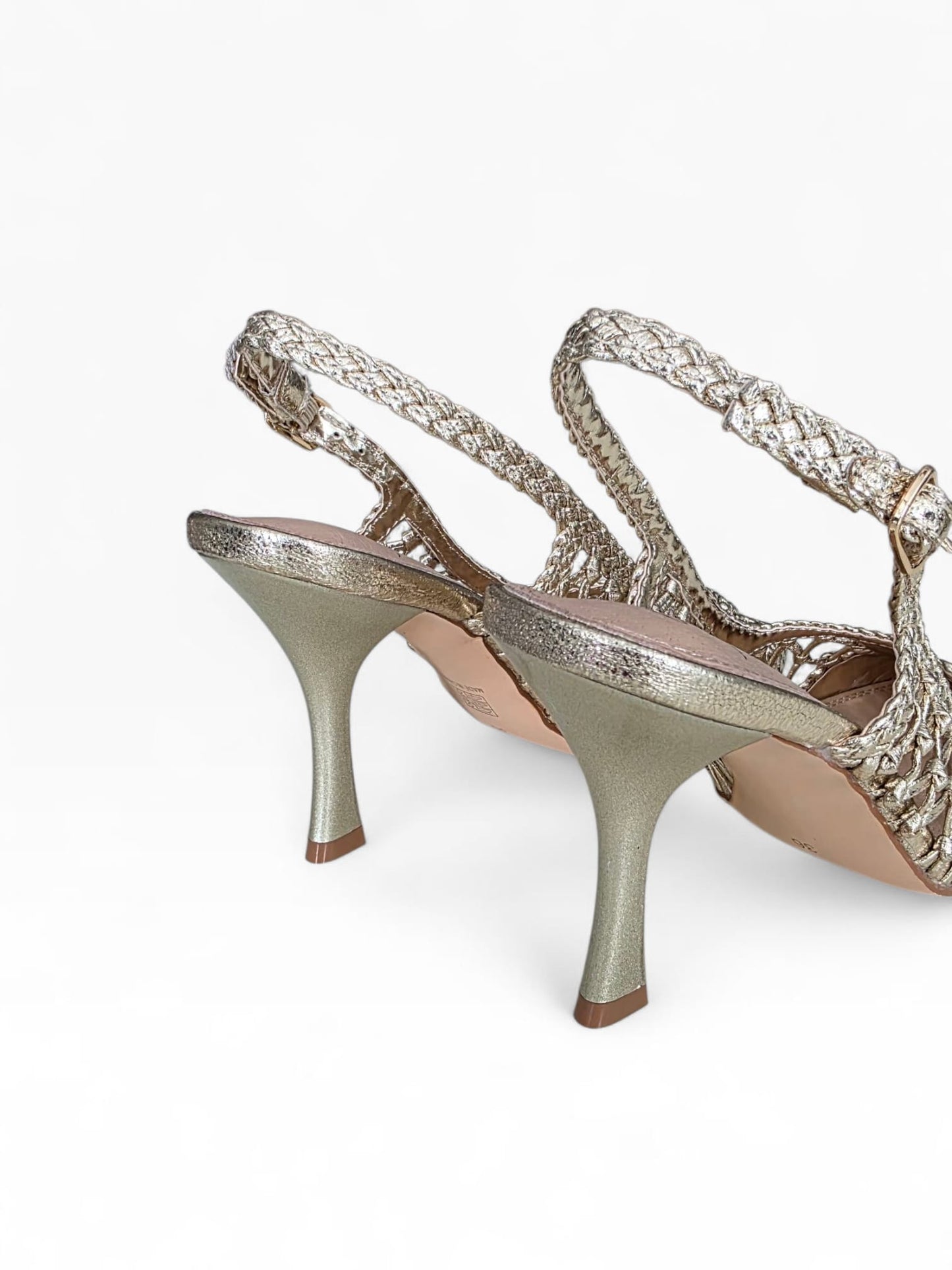 OVYE' Woven Slingback GGGK253 Gold
