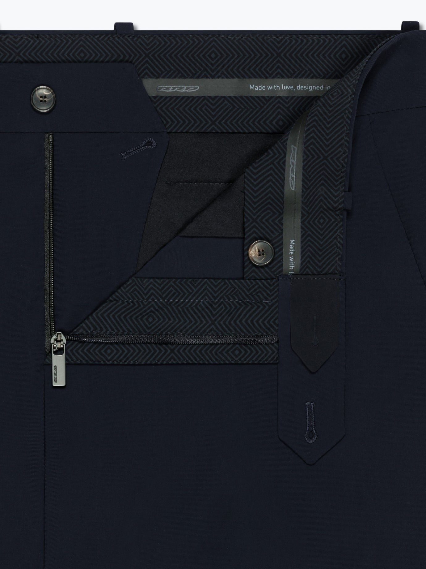 RRD Roberto Ricci Designs Bermuda Uomo Surflex Chino Short Pant 25306 Blue Black 60