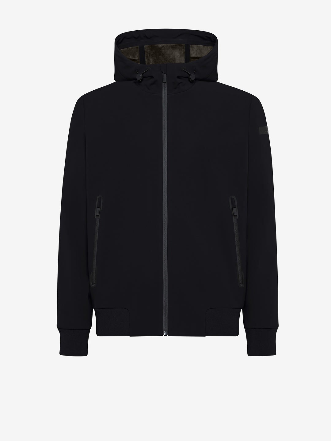 RRD Roberto Ricci Designs Giubbino Uomo Surflex Winter Thermo Hood Zip Jkt W25044 Black 10