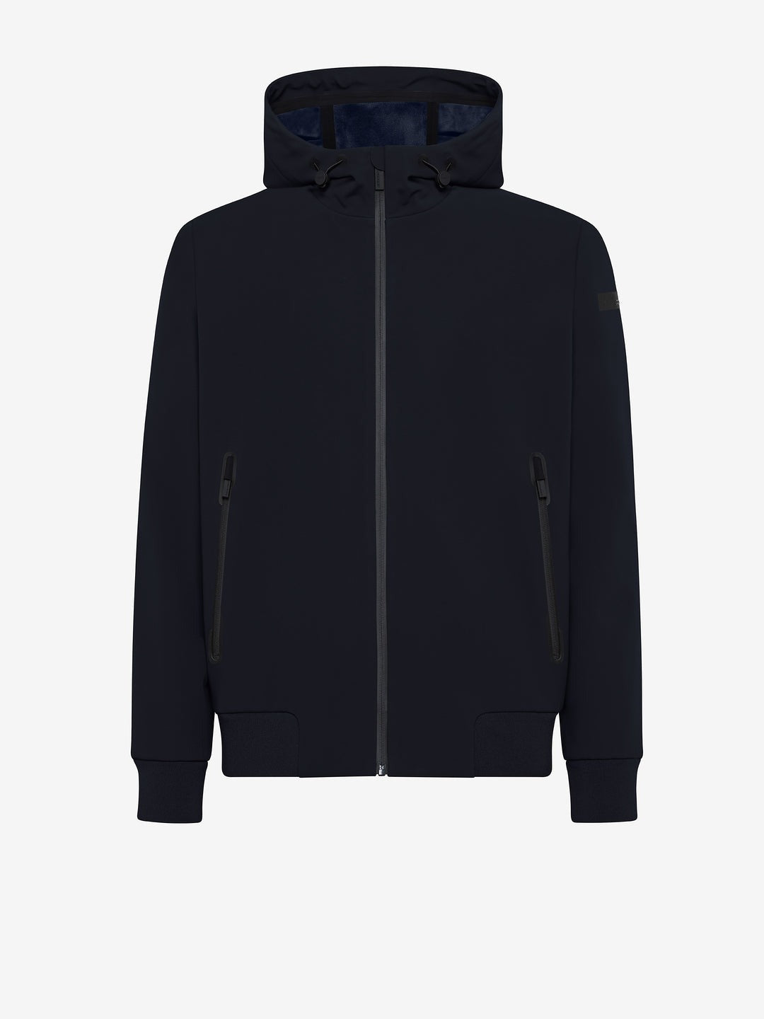 RRD Roberto Ricci Designs Giubbino Uomo Surflex Winter Thermo Hood Zip Jkt W25044 Blue Black 60