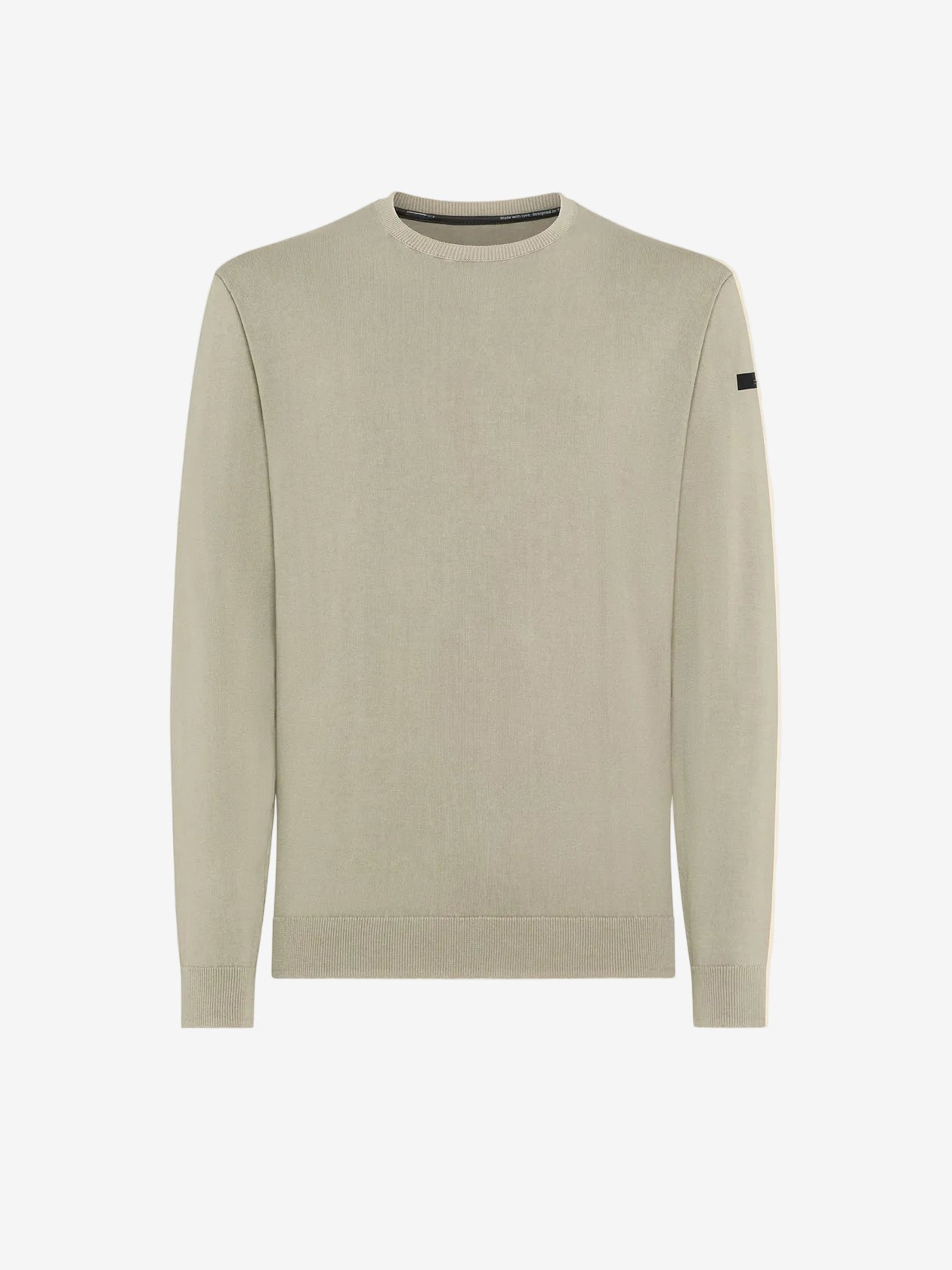 RRD Roberto Ricci Designs Maglia Uomo Techno Wash Round 16 Knit 26103 WHite Sand 85