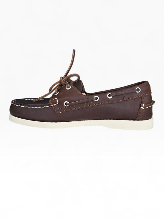 SEBAGO Mocassini Nautici Uomo DOCKSIDES PORTLAND BUDU 7111MIW Brown 900