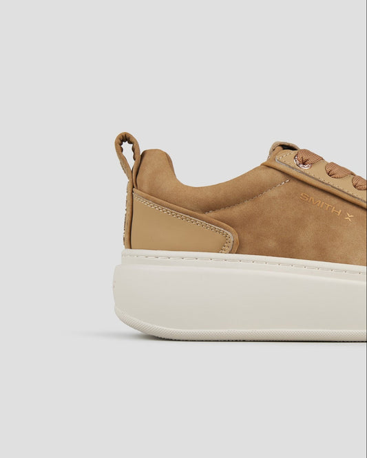 SMITH X Sneakers STONE HIGH DONNA SXBCHSW9503CNG Cognac