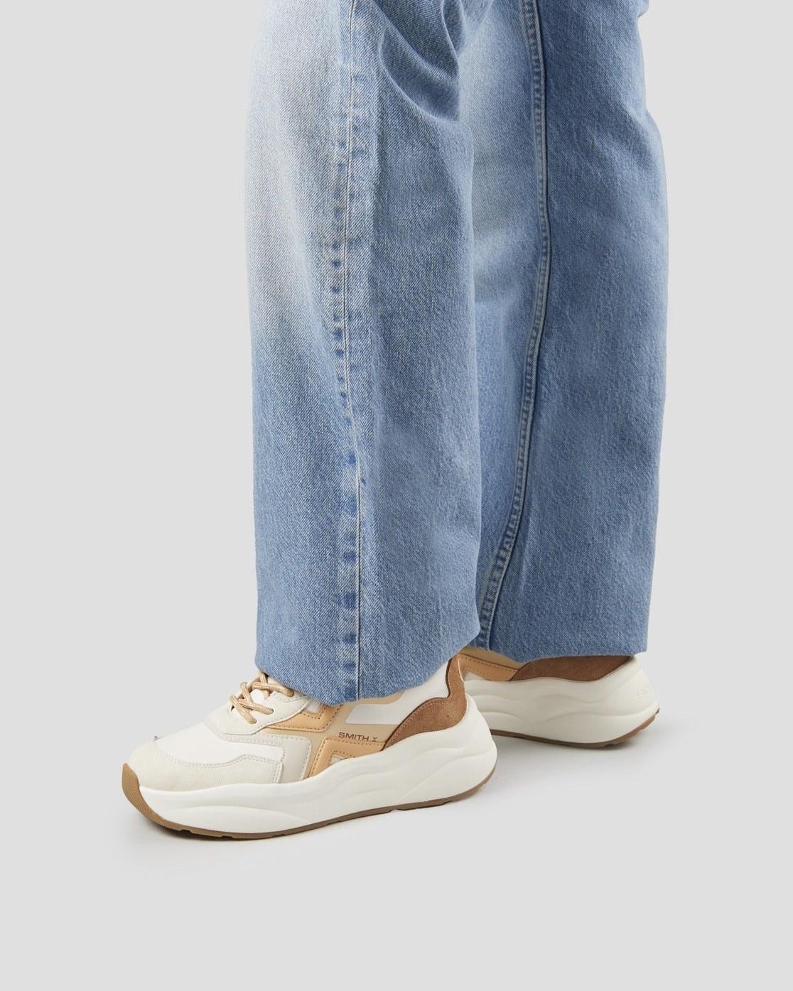 SMITH X Sneakers Donna HORIZON SXBDHZW8003LIJ Light Ivory Peach