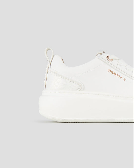 SMITH X Sneakers Donna STONE HIGH SXBDHSW6594WIW White Iride White