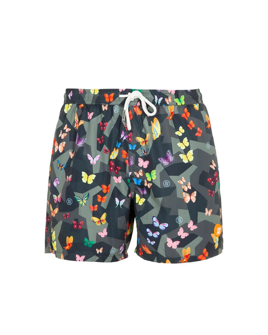 SUNS Boxer Mare Uomo CAPRI BIS A FANTASIA BXS01033U Davinci Camu.